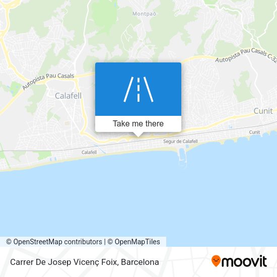 Carrer De Josep Vicenç Foix map