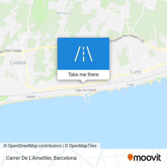 Carrer De L'Ametller map