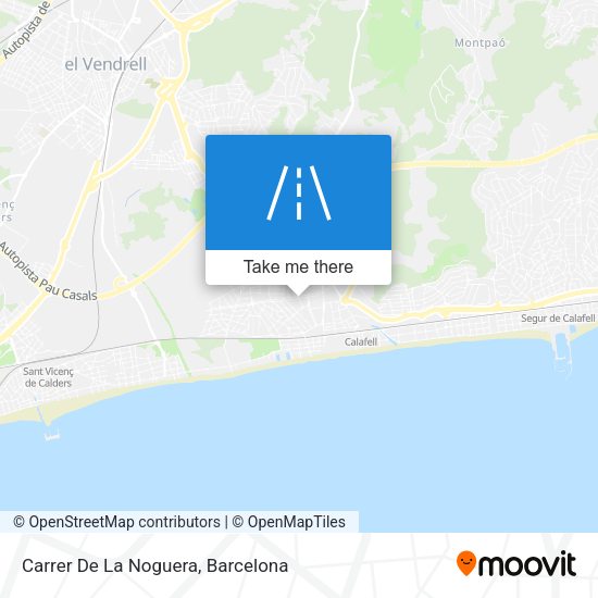 Carrer De La Noguera map