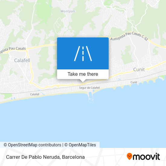 Carrer De Pablo Neruda map