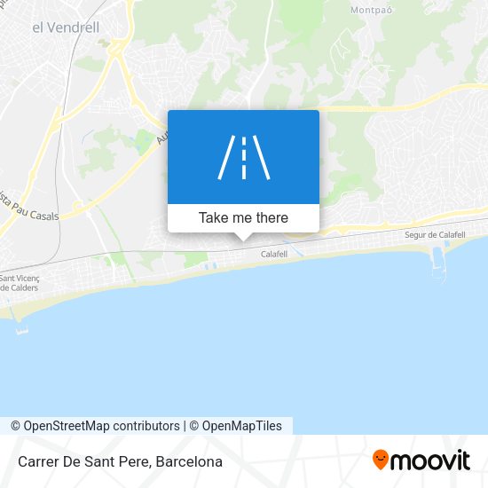 Carrer De Sant Pere map
