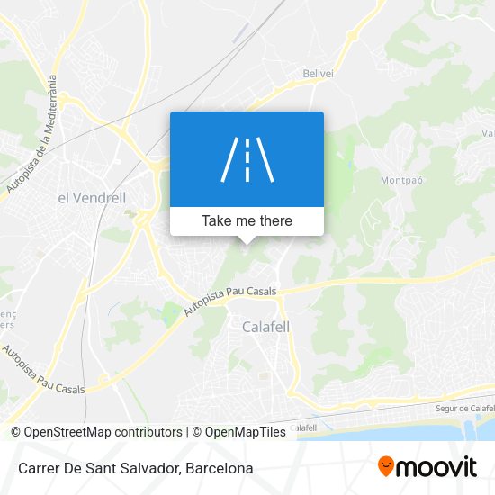 Carrer De Sant Salvador map