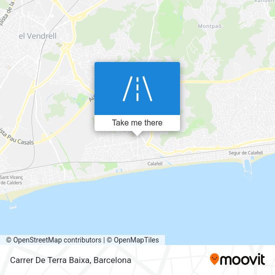 Carrer De Terra Baixa map