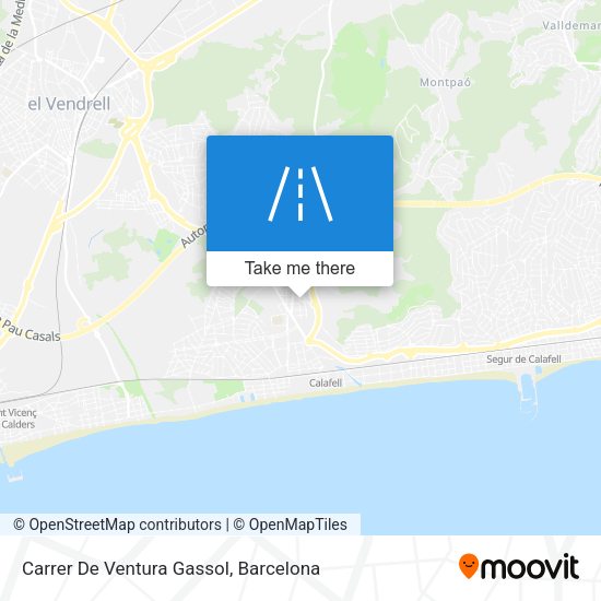 Carrer De Ventura Gassol map