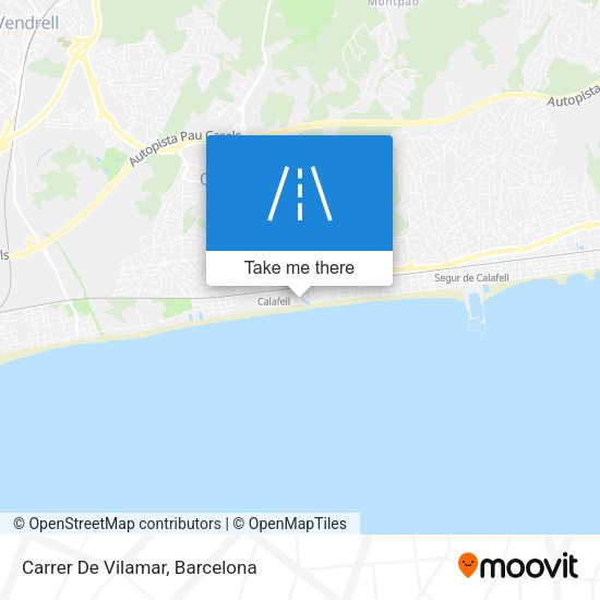 Carrer De Vilamar map