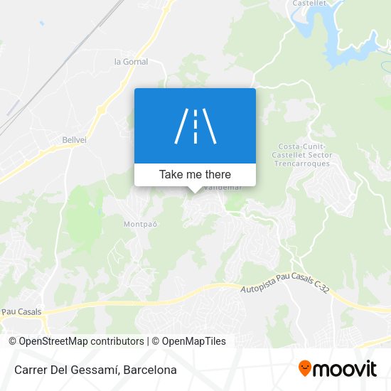 Carrer Del Gessamí map