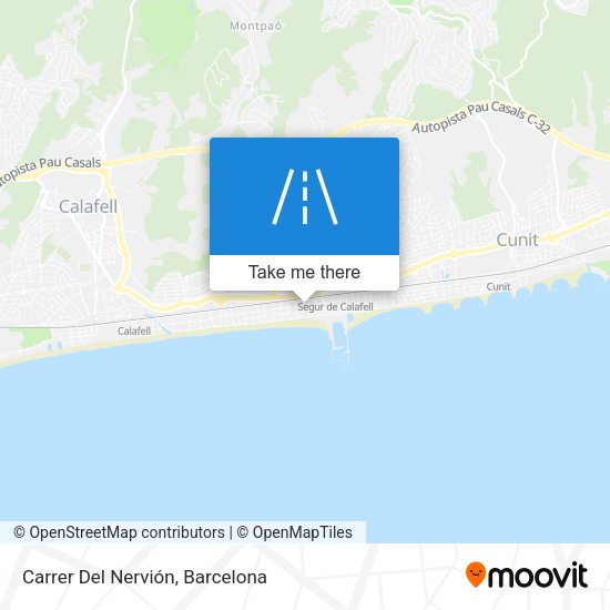 Carrer Del Nervión map