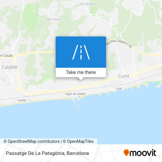 Passatge De La Patagònia map