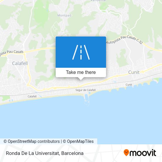 Ronda De La Universitat map