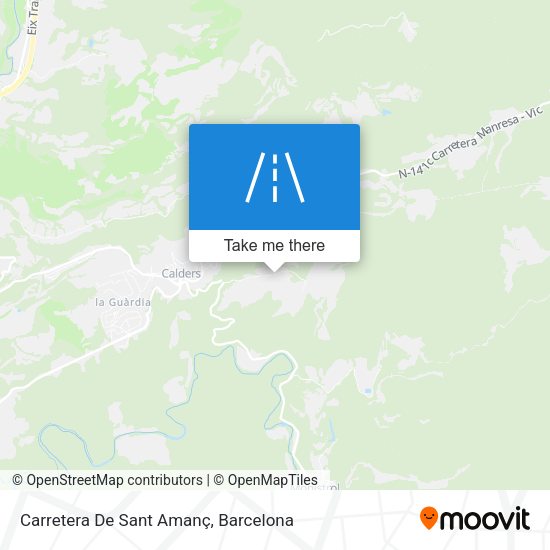 Carretera De Sant Amanç map