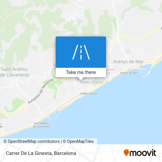 Carrer De La Ginesta map