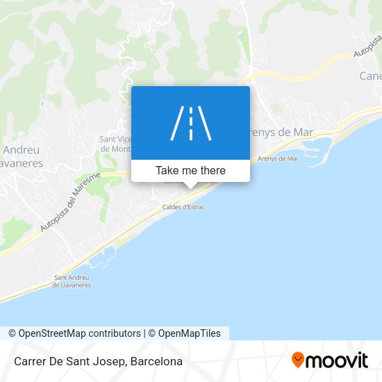 Carrer De Sant Josep map