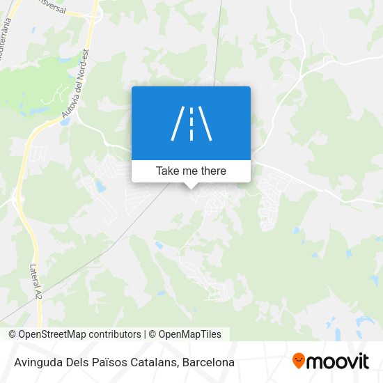 Avinguda Dels Països Catalans map