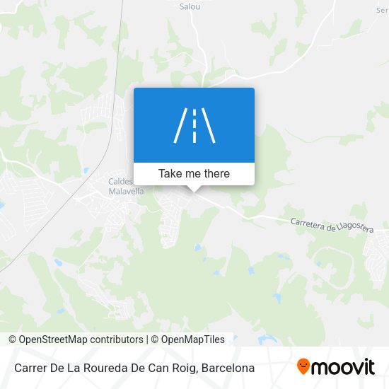Carrer De La Roureda De Can Roig map