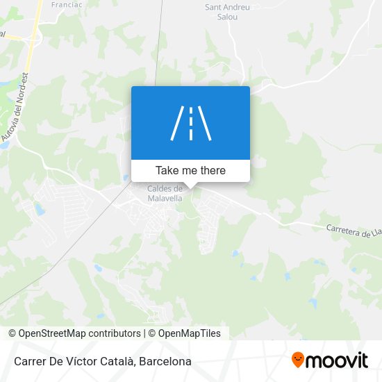 Carrer De Víctor Català map