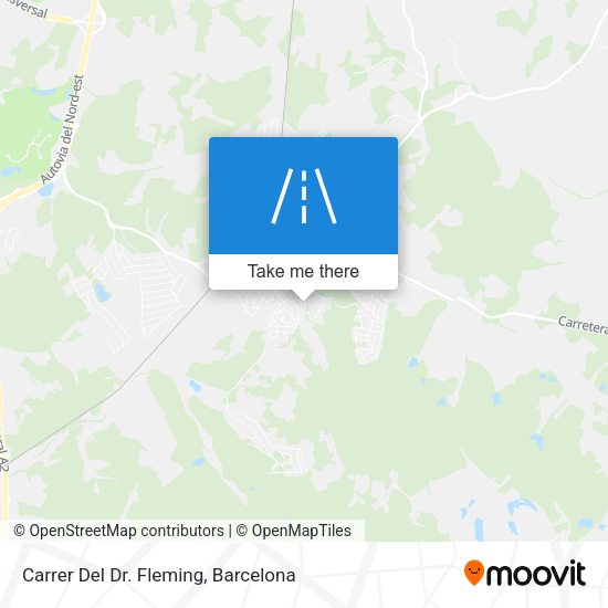 Carrer Del Dr. Fleming map