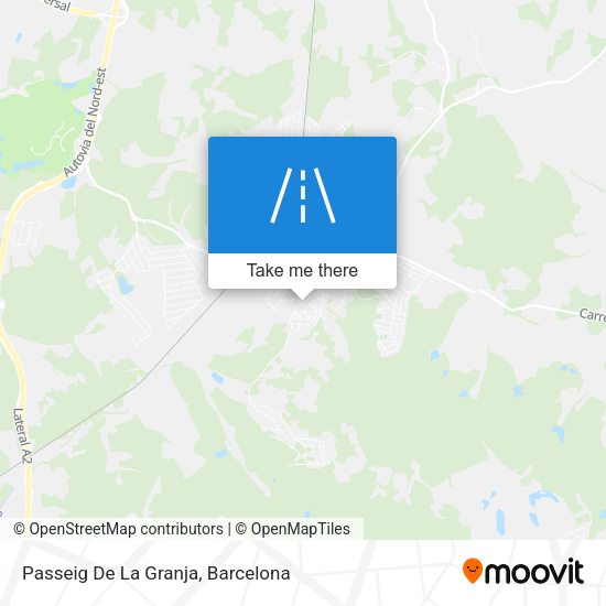 Passeig De La Granja map