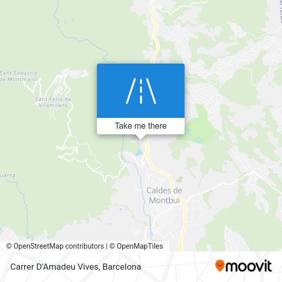 Carrer D'Amadeu Vives map