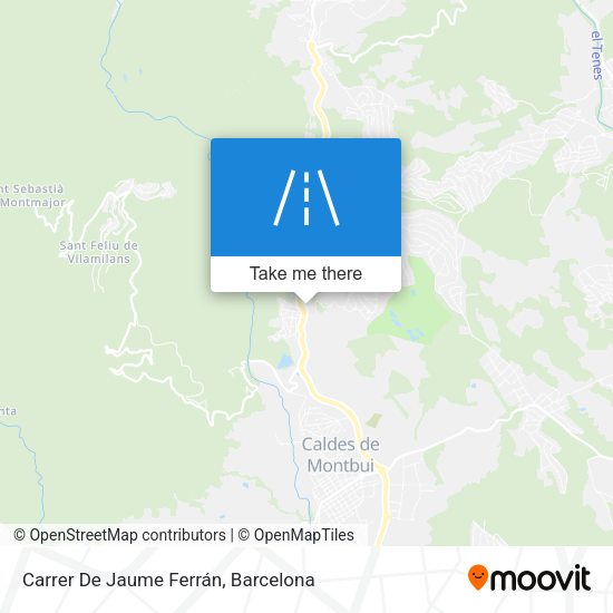 Carrer De Jaume Ferrán map