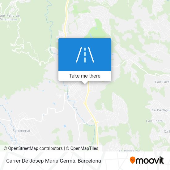 Carrer De Josep Maria Germà map