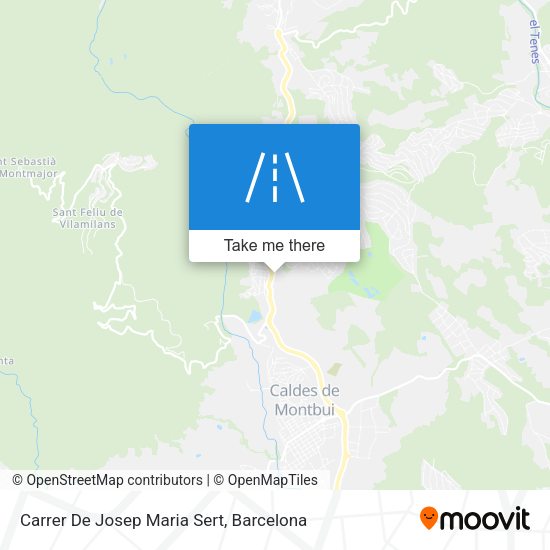 Carrer De Josep Maria Sert map