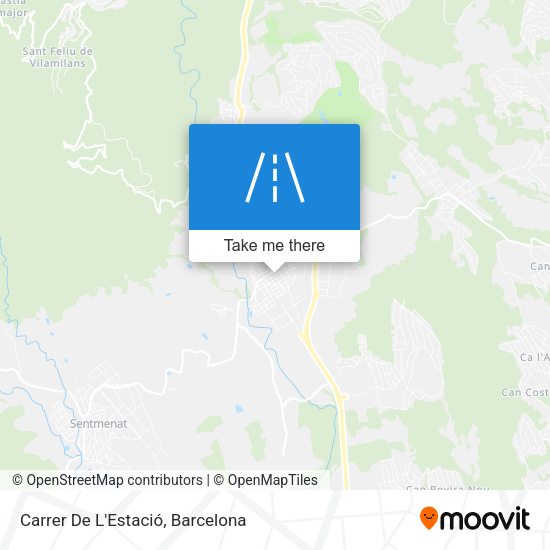 Carrer De L'Estació map