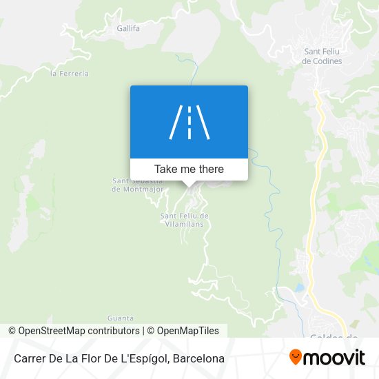 Carrer De La Flor De L'Espígol map