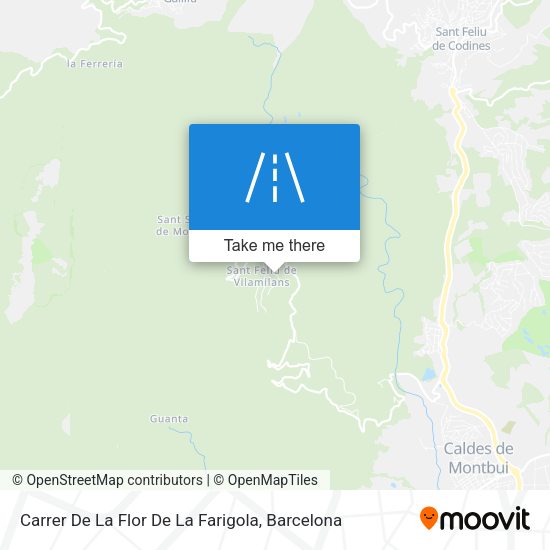 Carrer De La Flor De La Farigola map