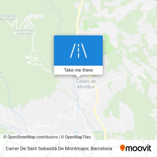 Carrer De Sant Sebastià De Montmajor map