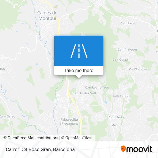 Carrer Del Bosc Gran map