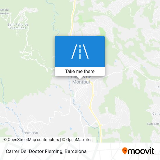 Carrer Del Doctor Fleming map