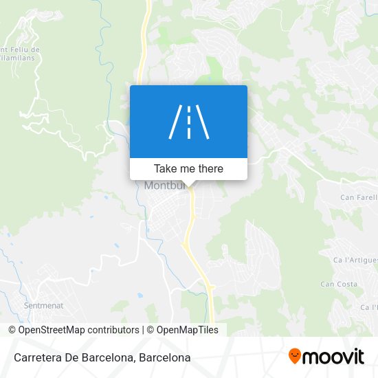 Carretera De Barcelona map