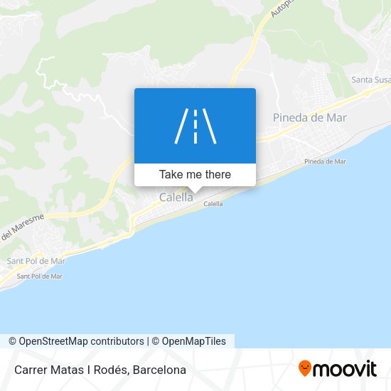 Carrer Matas I Rodés map