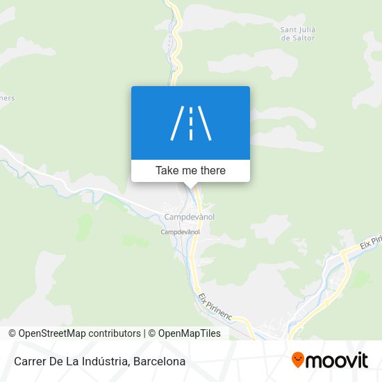 Carrer De La Indústria map