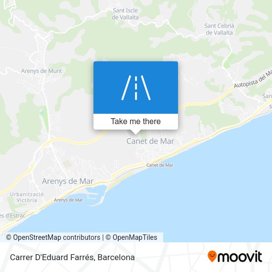 Carrer D'Eduard Farrés map