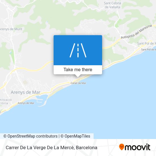 Carrer De La Verge De La Mercè map