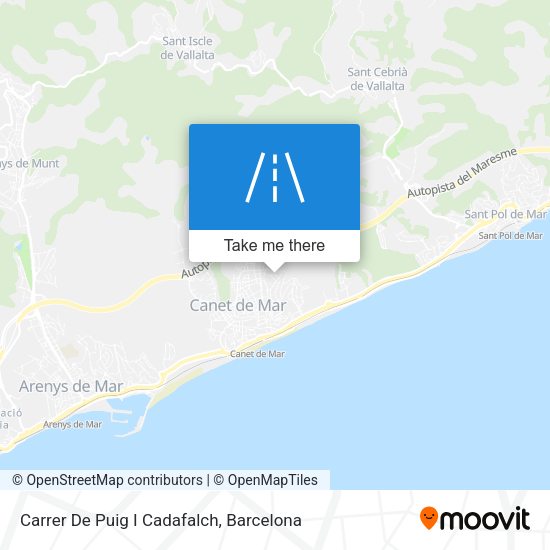 Carrer De Puig I Cadafalch map