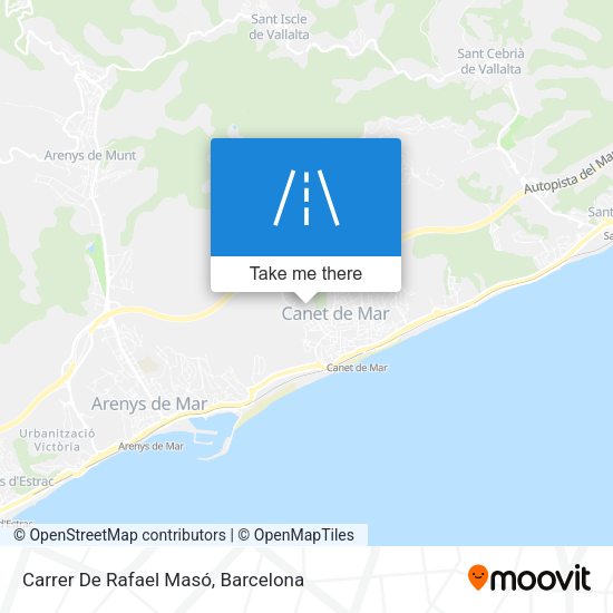 Carrer De Rafael Masó map