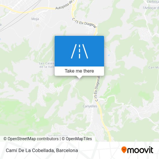 Camí De La Cobellada map