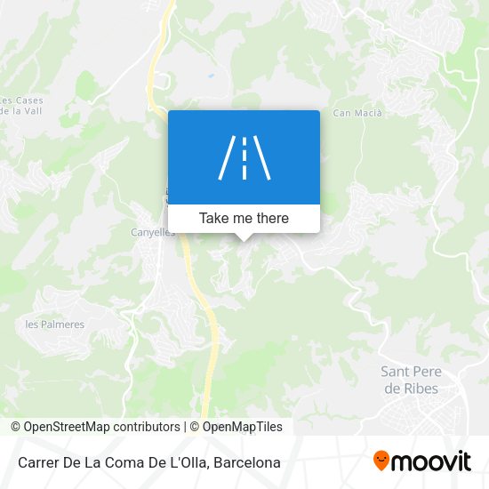 Carrer De La Coma De L'Olla map
