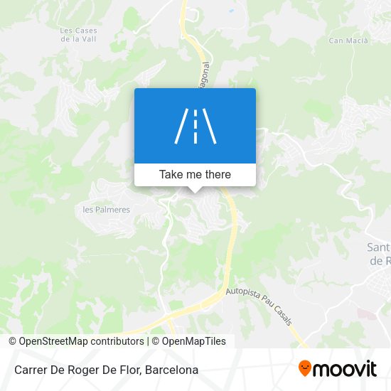 Carrer De Roger De Flor map