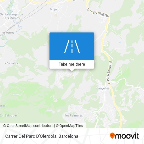 Carrer Del Parc D'Olèrdola map