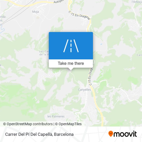 Carrer Del Pí Del Capellà map