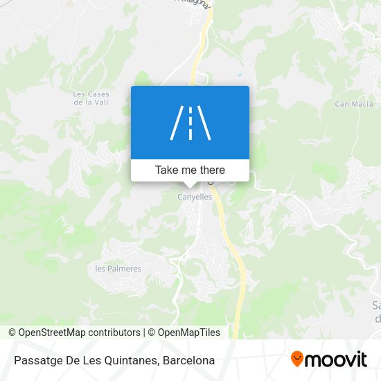 Passatge De Les Quintanes map