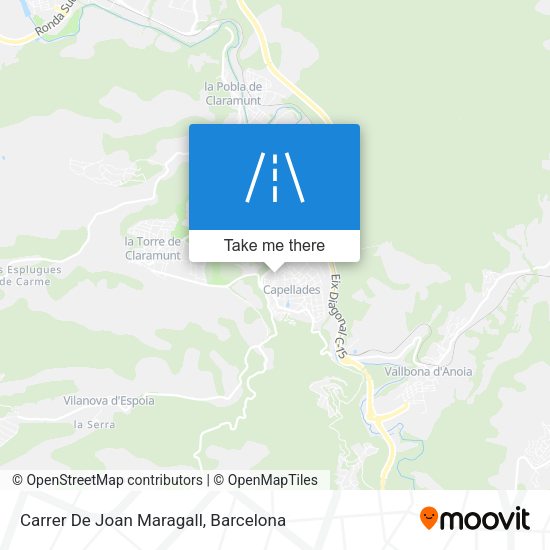 Carrer De Joan Maragall map