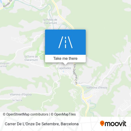 Carrer De L'Onze De Setembre map