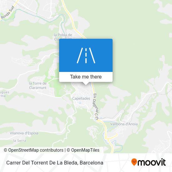 Carrer Del Torrent De La Bleda map