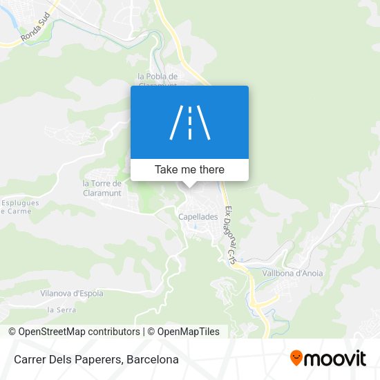 Carrer Dels Paperers map