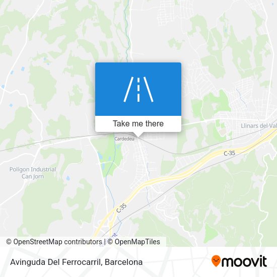 Avinguda Del Ferrocarril map