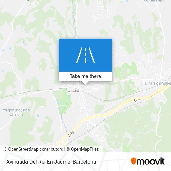 Avinguda Del Rei En Jaume map